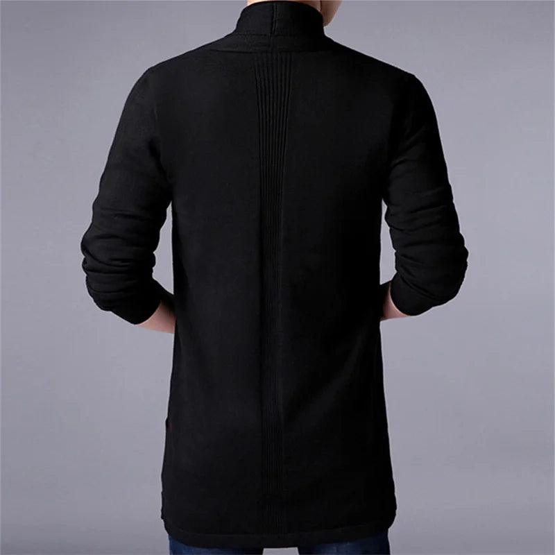 Men’s Casual Fashion: The Ultimate Long Slim Sweater Cardigan