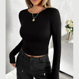 Must-Have Women’s Long Sleeve Casual Tee for Spring Wardrobe