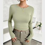 Must-Have Women’s Long Sleeve Casual Tee for Spring Wardrobe