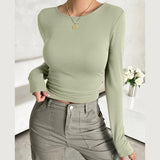 Must-Have Women’s Long Sleeve Casual Tee for Spring Wardrobe